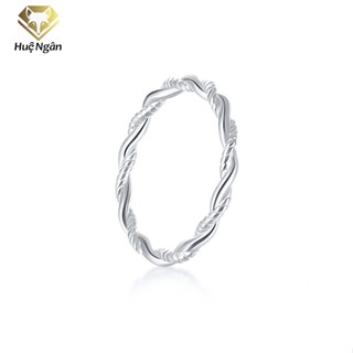 Nhẫn bạc Ý 925 Huệ Ngân - Vòng tình yêu RR1719