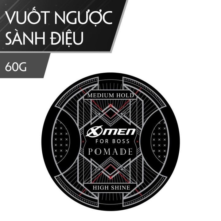 Sáp Vuốt Tóc XMen For Boss Pomade Medium Hold - 60g