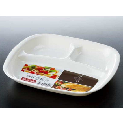 Khay ăn cơm cho bé chia ngăn Nakaya hàng nội địa Nhật bản