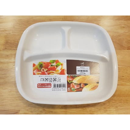 Khay ăn cơm cho bé chia ngăn Nakaya hàng nội địa Nhật bản