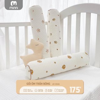 Gối ôm trần bông HUG Nano Uala Rogo cao cấp mềm mịn độ đàn hồi tốt cho bé trai bé gái hỗ trợ giấc ngủ ngon UR 9506