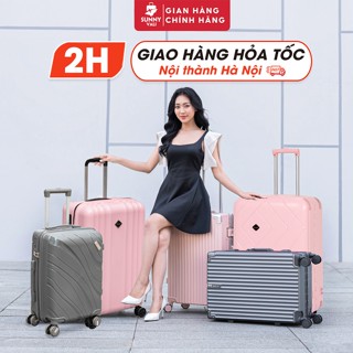 [HỎA TỐC] Vali SUNNY size 28 inch Lumi, PP07,PP11, Bubule, Roger Vali nhựa cao cấp an toàn, chống va đập