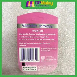 Son dưỡng môi Vaseline Lip hũ 7gram