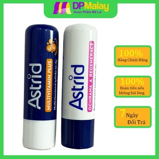 Son dưỡng môi Astrid từ mỡ huơu Trắng/ Xanh 4.7g