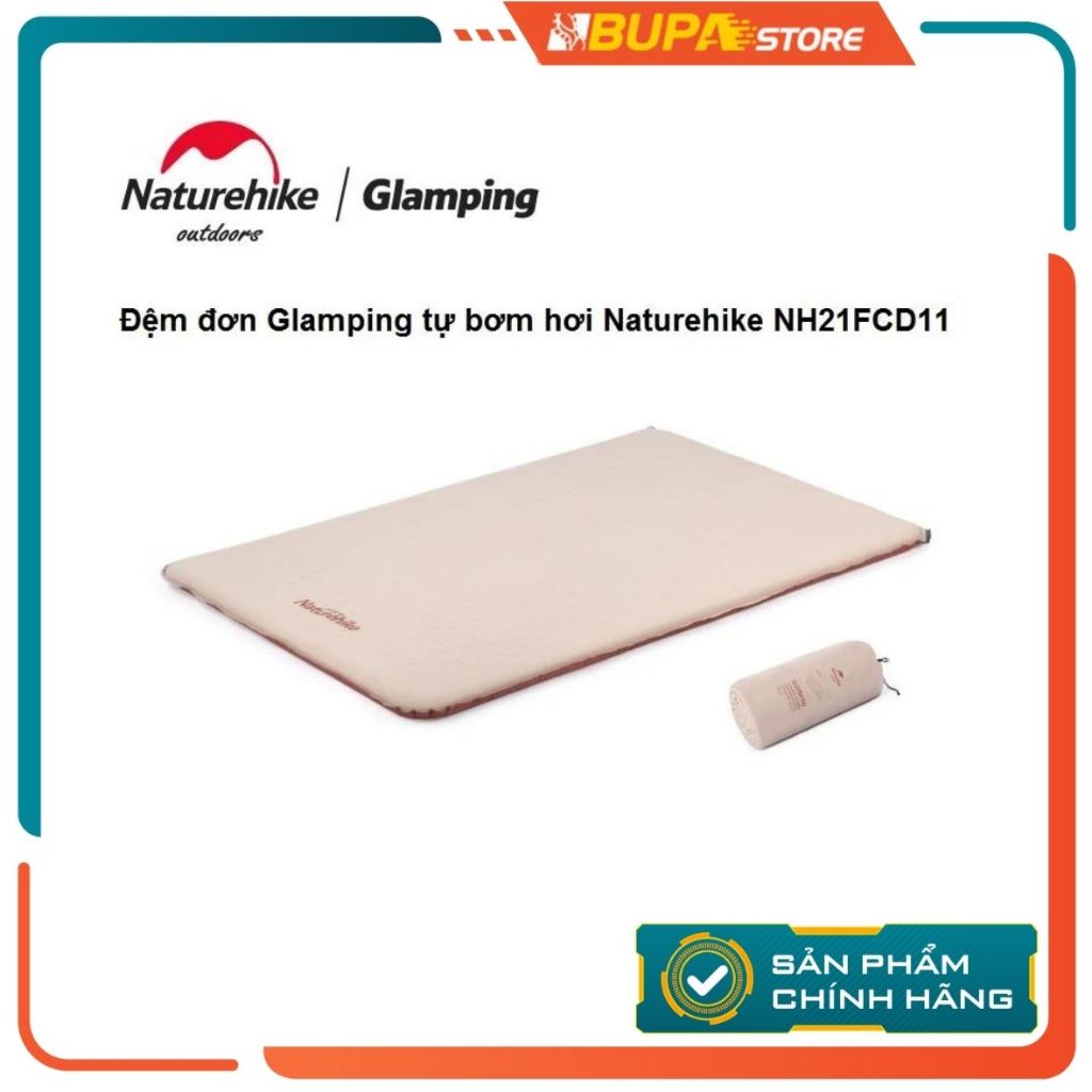 Đệm Glamping tự bơm hơi Naturehike NH21FCD11 chính hãng
