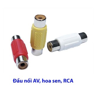 Đầu nối AV, cầu nối tín hiệu âm thanh, hình ảnh, tín hiệu camera, AV thẳng, AV Vuông, jack hoa sen