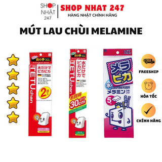 [Hỏa Tốc HN] Mút rửa chén dạng thanh dài Melamine 30cm Nội địa Nhật Bản