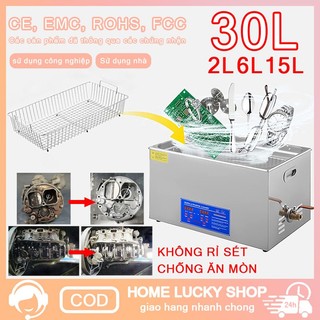 Máy rửa trang sức bằng sóng siêu âm 600W, Máy làm sạch siêu âm,Máy làm sạch mắt kính 40KHz,Làm Sạch Trang Sức