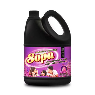 💜💜 combo 3 can nước giặt xả sopa 6 trong 1 can 3,4kg 💜💜
