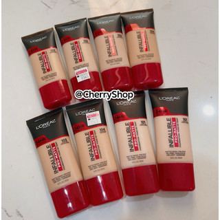  Kem nền mịn lì lâu trôi Loreal Paris Infallible Pro-Matte Liquid Longwear Foundation Makeup  30ml  