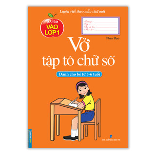 Sách - Vở tập tô chữ số