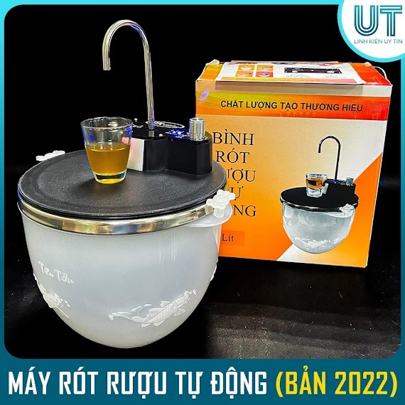 Máy rót rượu tự động cảm ứng không chạm tự động với nhiều cải tiến.