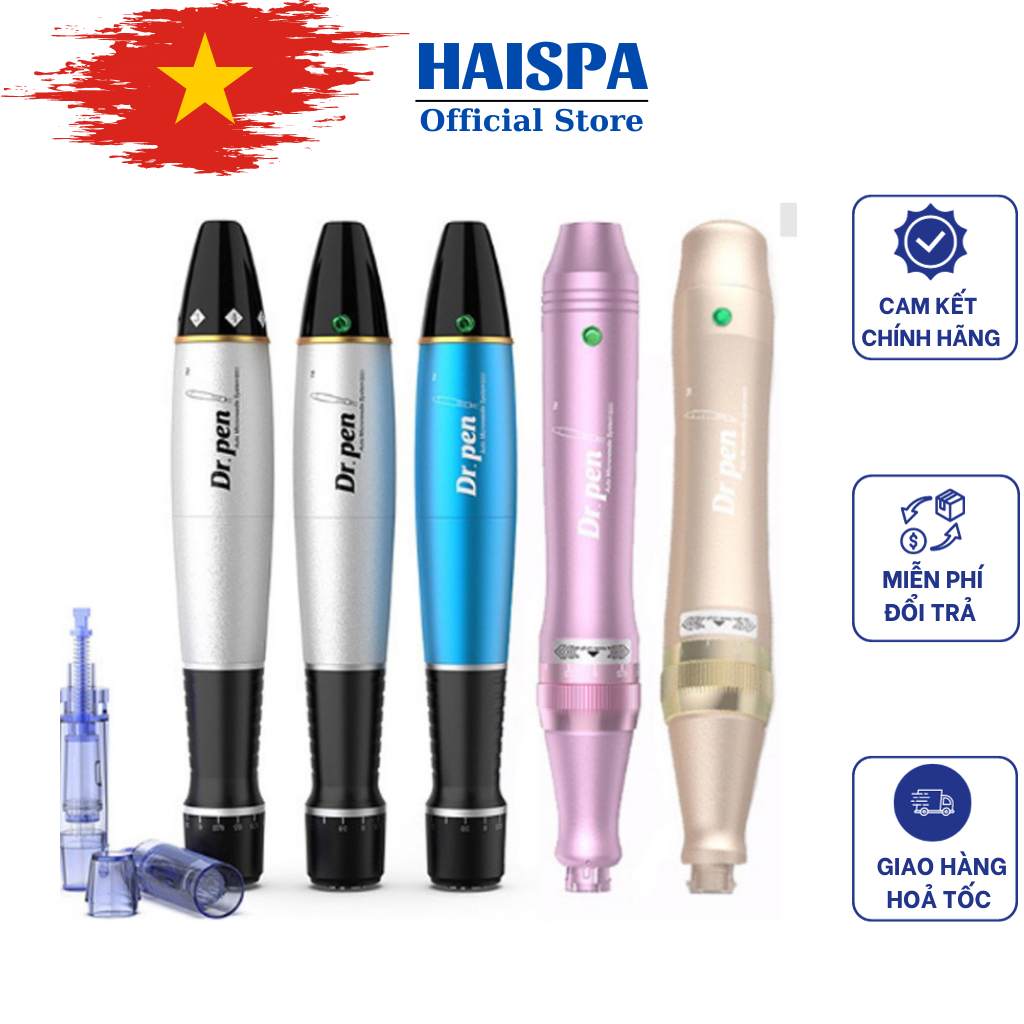 Máy Dr Pen có tích điện, Máy phi kim - Haispa