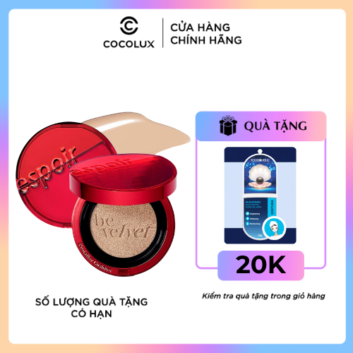 Phấn Nước Espoir Kèm Lõi Pro Tailor Be Velvet Cover Cushion