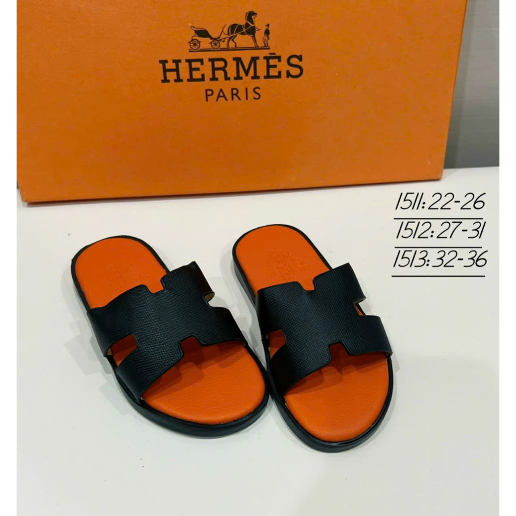 Dép Lê chữ H cho Mẹ và Bé Siêu Chất, Quai da đế kếp sz 26-39