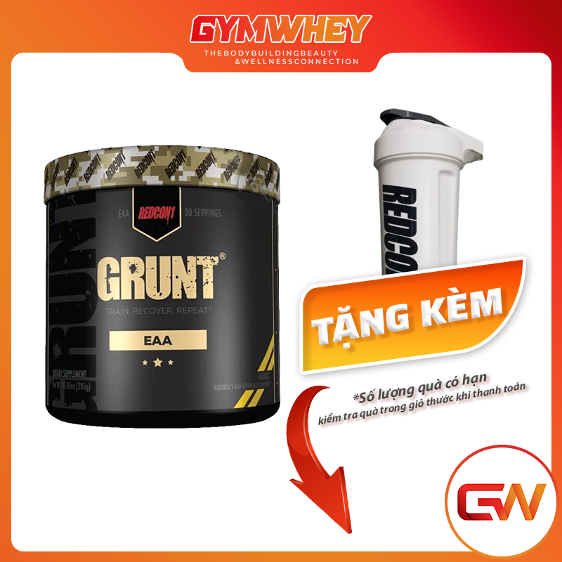 Eaa Grunt Dinh Dưỡng Hổ Trơ Phục Hồi Cơ Bắp Essential Amino Axit EAA REDCON1 Grunt (30 lần dùng)