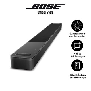 Loa thanh bose smart ultra soundbar| adaptiq| ai dialogue