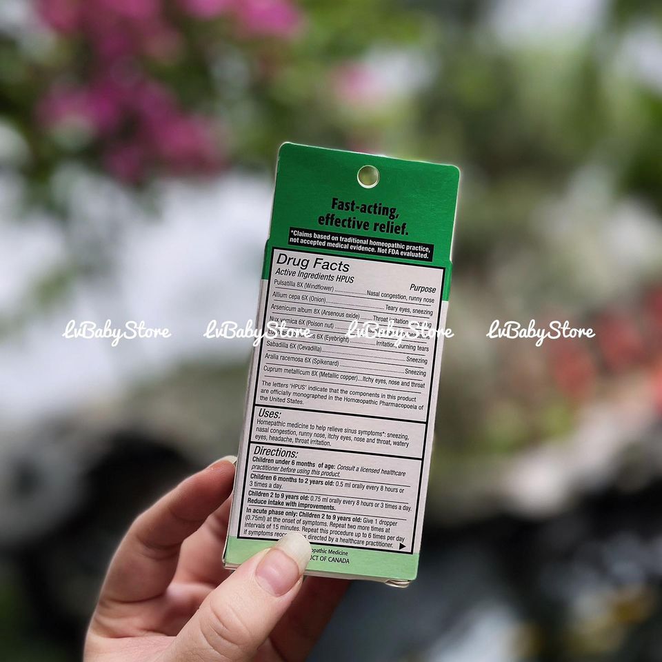 Siro cảm cúm RELIEF KIDS 0-9 SYRUP-COUGH&COLD