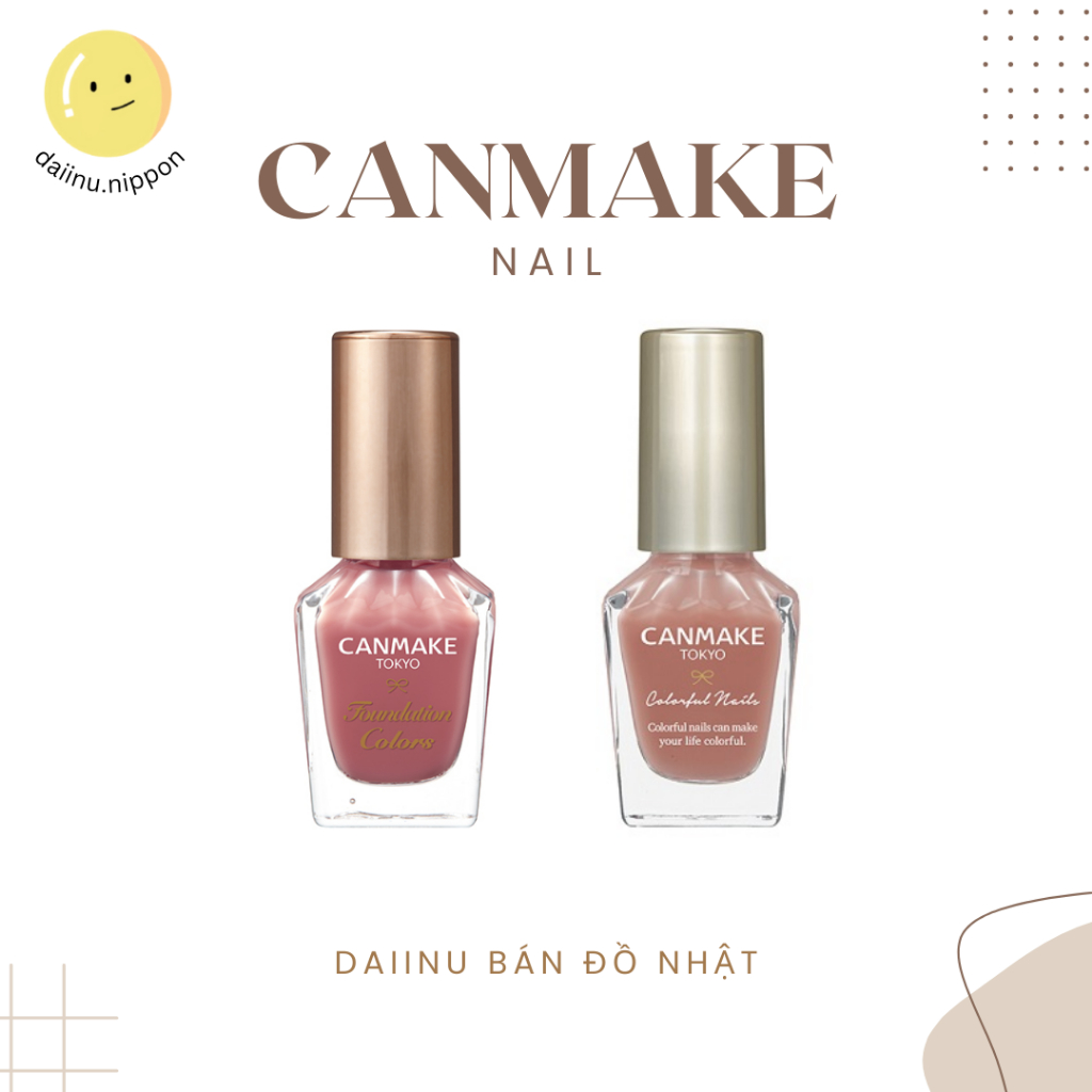[SẴN N01-N70] Sơn móng tay Canmake