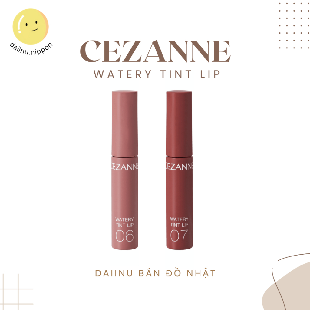 [SẴN 06-07]Son Cezanne Watery Lip Tint
