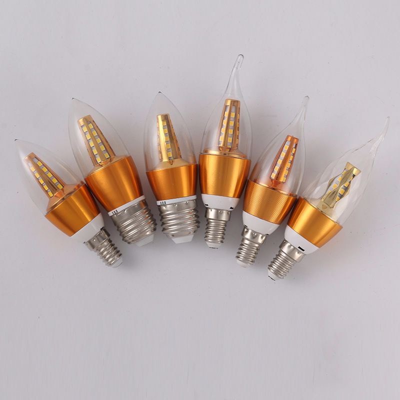 Bóng Led Nến E14/ E27 Trang Trí Đèn Chùm/ Đèn Tường/ Quạt Trần Cho Phòng Khách/ Phòng Ngủ
