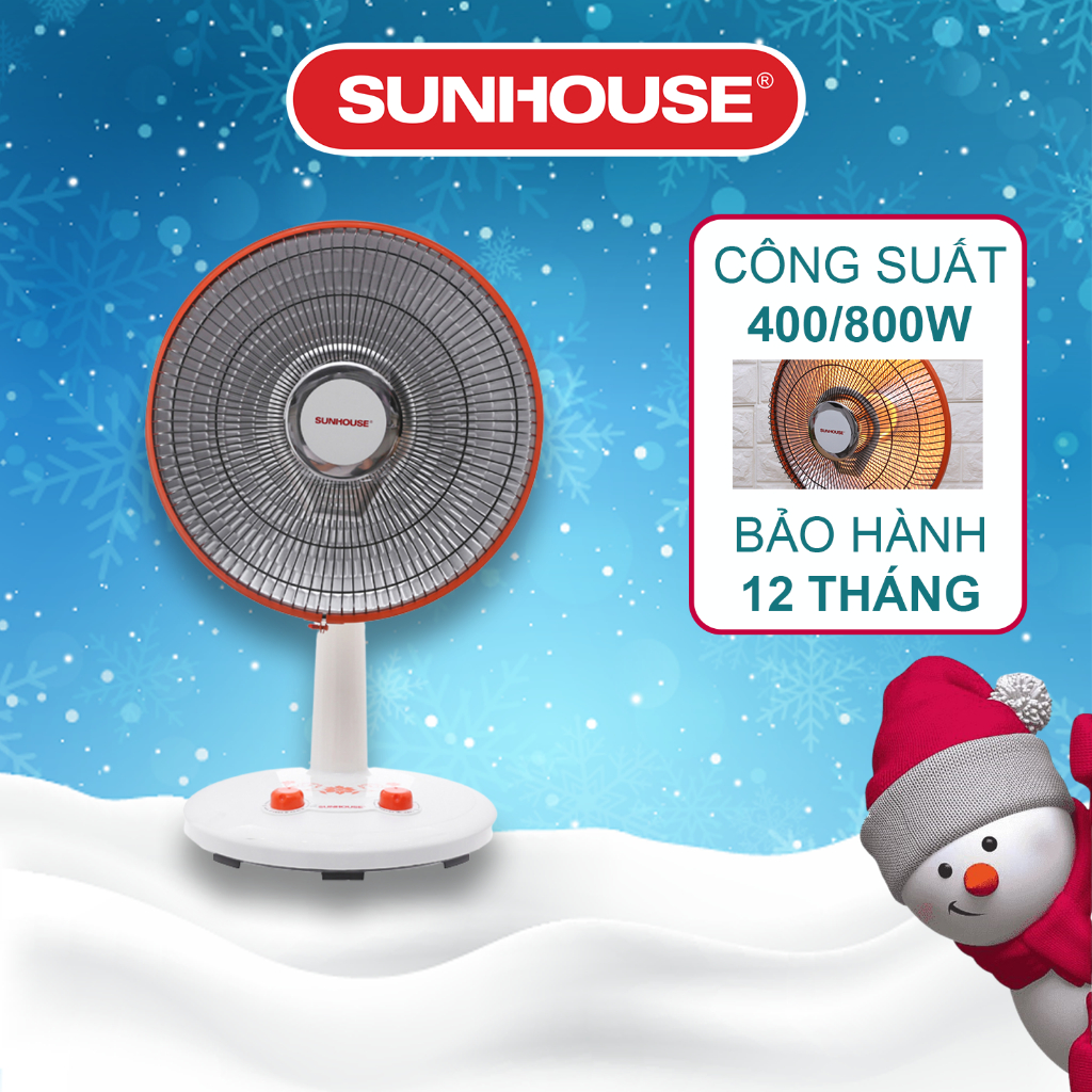 Quạt sưởi Halogen SUNHOUSE SHD7005 - Bảo hàng 12 tháng