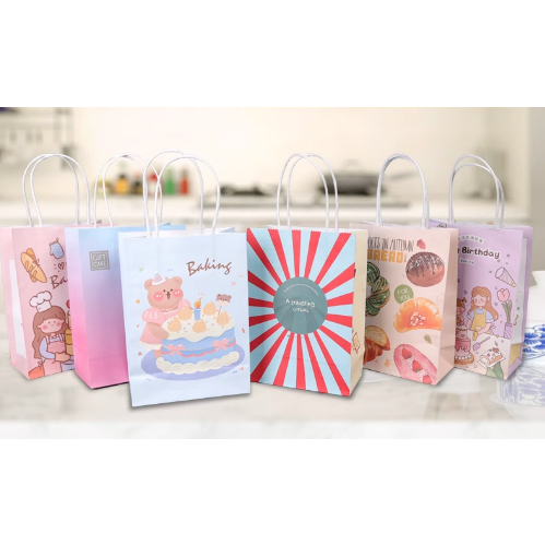 Túi giấy kraft đựng quà (Sét 10 túi)
