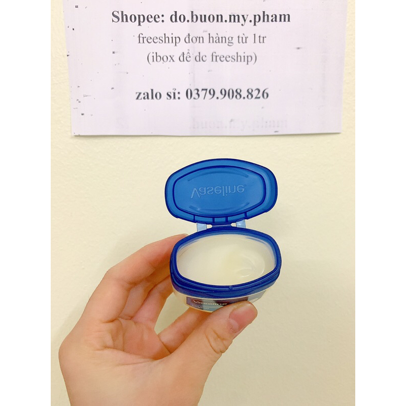 SÁP DƯỠNG ẨM VASELINE 100% PURE PETROLEUM JELLY 49 gram