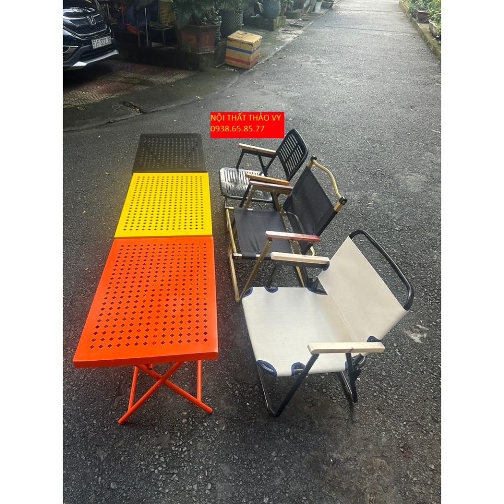 GHẾ XẾP CÀ PHÊ_DU LỊCH_CAMPING