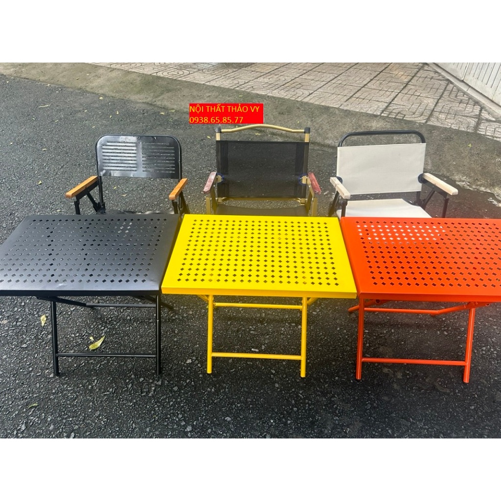 GHẾ XẾP CÀ PHÊ_DU LỊCH_CAMPING