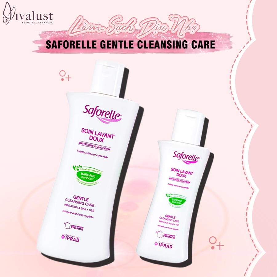 Dung Dịch Vệ Sinh Vùng Kín SAFORELLE Gentle Cleansing Care - HÀNG CHÍNH HÃNG