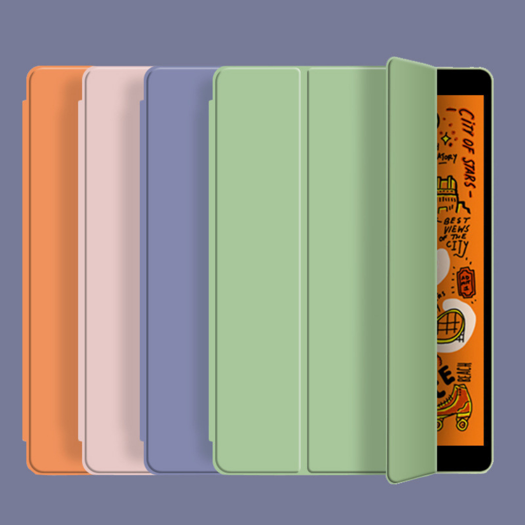 Ốp ipad Silicon 3 Mảnh Chất Đẹp ipad Air 1/2/3/4/5/Gen 5/6/7/8/9/10/Pro 11/10.5..MART CASE