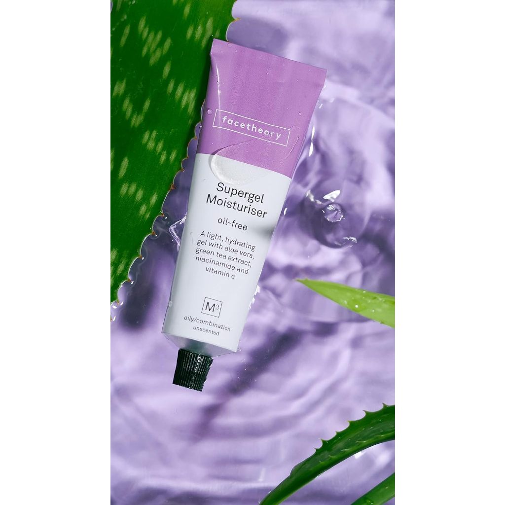 Kem dưỡng cho da dầu mụn ''Facetheory'' Supergel Oil-free Moisturiser M3 50ml
