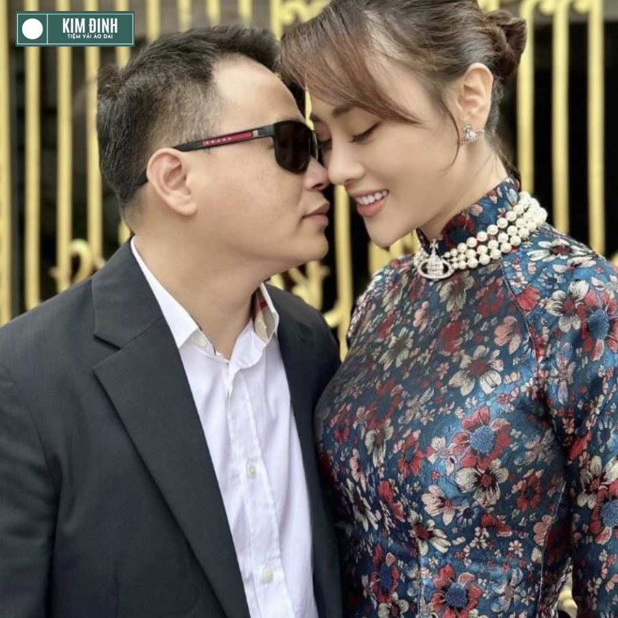 Vải Gấm Thái Tuấn - Gấm Thượng Hải Mới - Gấm Cưới - Áo Dài Cưới (khổ 1m15 dài 2m2)