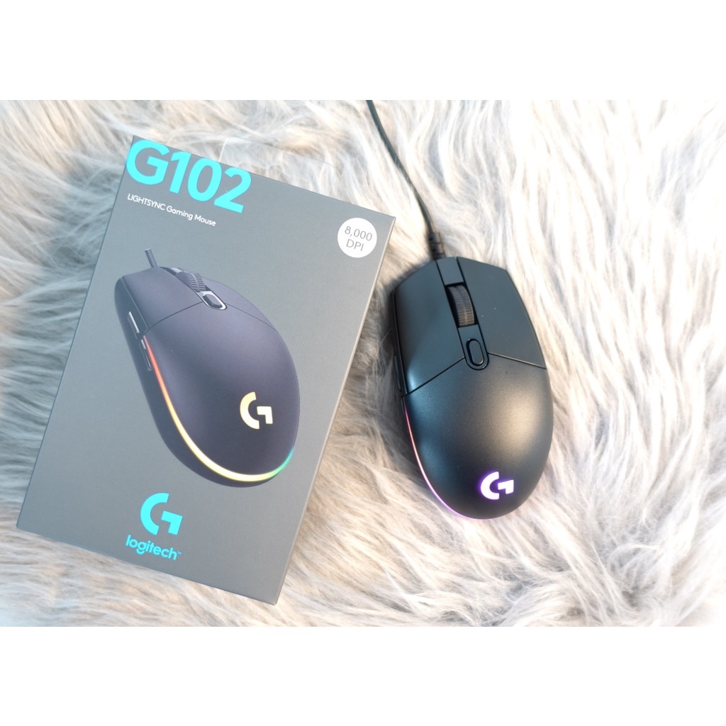 Chuột Logitech G102 Lightsync RGB Black