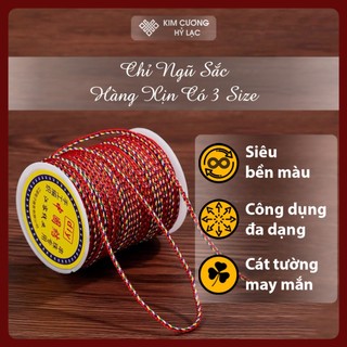  Chỉ Ngũ Sắc Vòng Tay Chỉ Ngũ Sắc Tây Tạng  Mật Tông Việt Nam  Hàng Loại 1 Chất Lượng Cao 