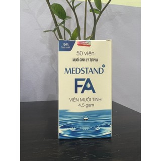 ✔️️️ Muối Sinh Lý Tự Pha Medstand FA (Lọ 20 viên muối tinh)