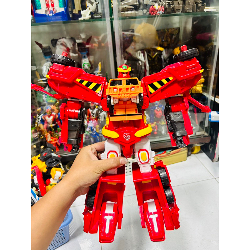 Đồ chơi Robo Hàn Quốc Hello Carbot Hello Carbot hypervillain 4 robots merge into one robot