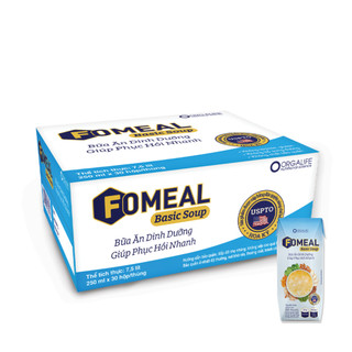 [Thùng 30 Hộp] Basic Soup Fomeal 250ml - Thay thế bữa ăn dạng lỏng dễ hấp thụ
