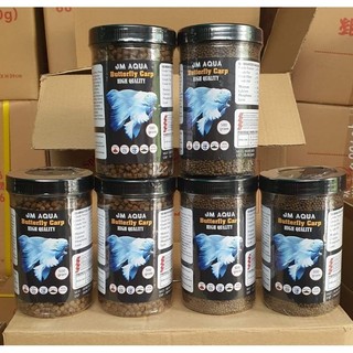 Thức ăn chìm cho cá chép sư tử JM Aqua 500g, cám cao cấp cho chép sư tử