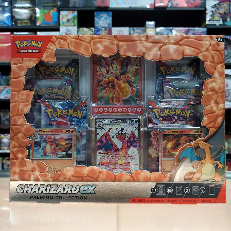 🌟CHÍNH HÃNG🌟 Hộp Bài Pokemon Charizard EX Premium Collection Full Seal