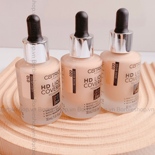Kem Nền Che Phủ Kiềm Dầu Catrice HD Liquid Coverage 24h Foudation [30ml] - Che Khuyết Điểm