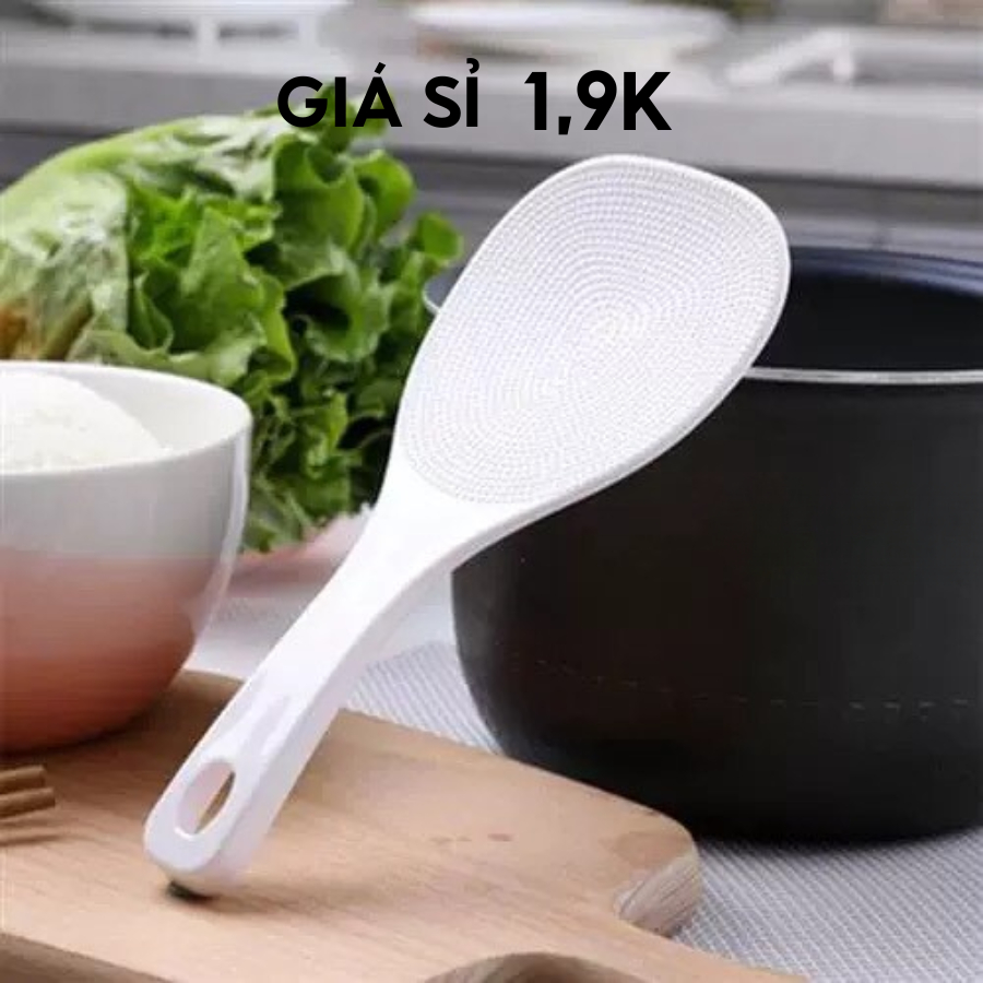 Muôi cơm chống dính Việt Nhật chịu nhiệt tốt  –  Thìa xới cơm tiện lợi an toàn  01505