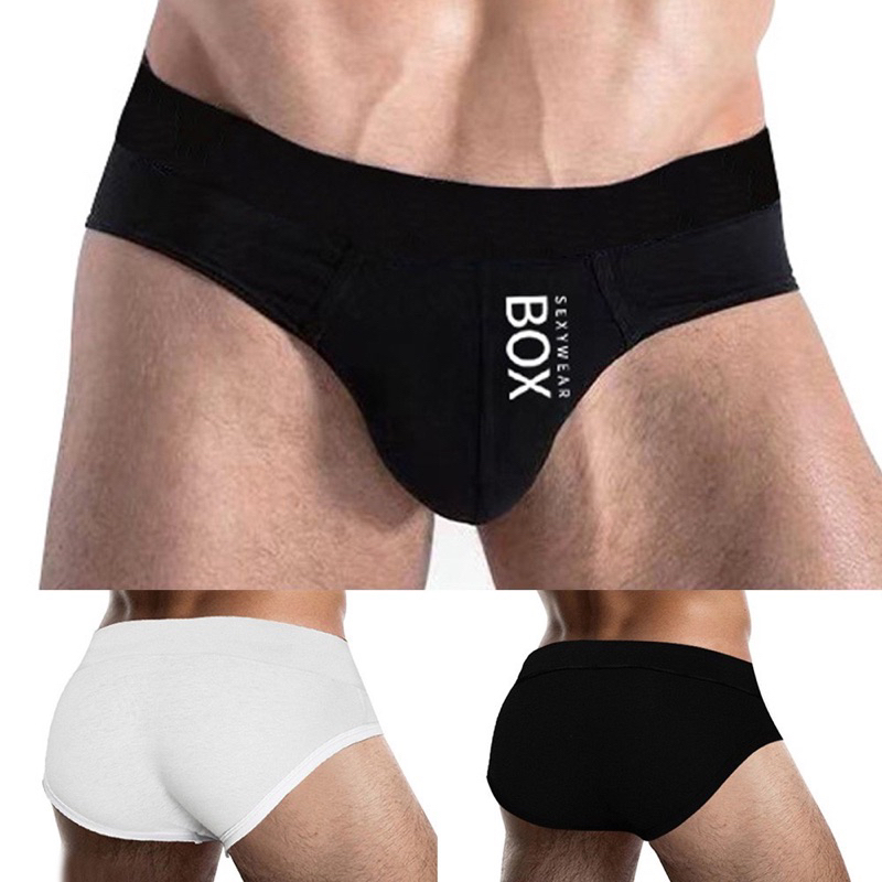 Quần lót nam tam giác thun cotton mềm mát size M-L