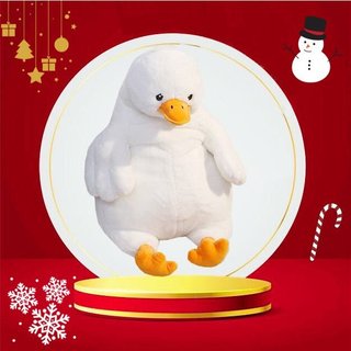 Gấu bông vịt ngồi mũm mĩm , trầm cảm 60cm