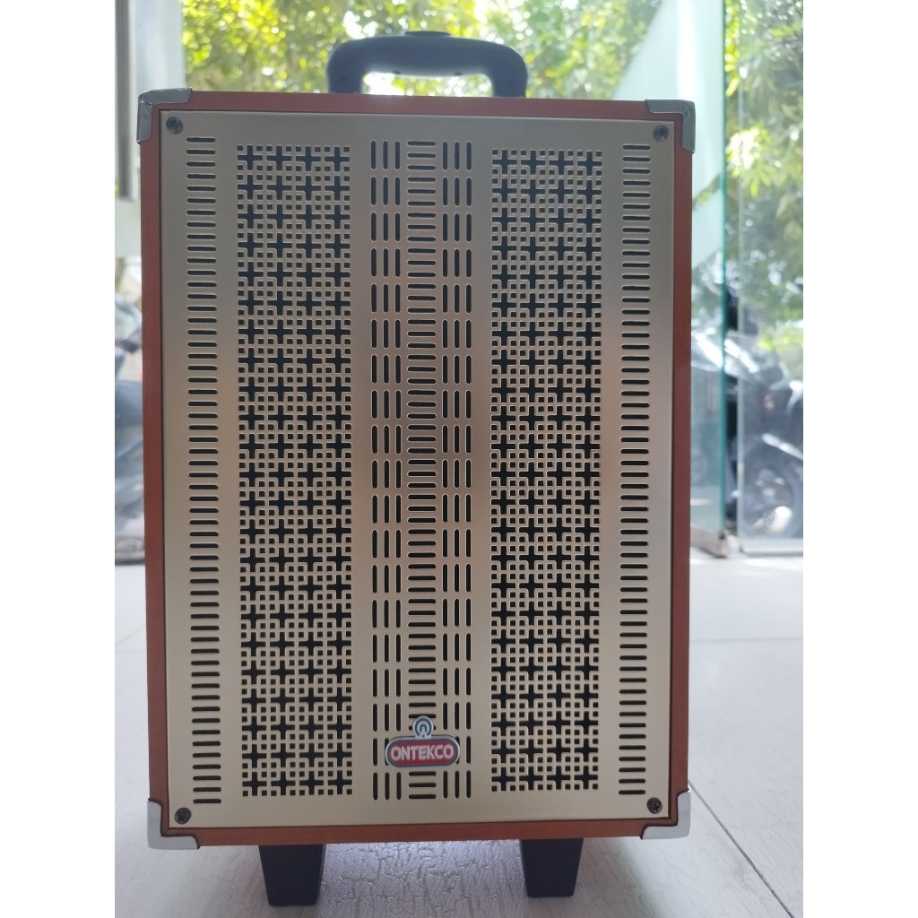 Loa kéo Ontekco 8002|1202|1502 kèm 2 micro không dây chuyên nghiệp Bass 20,30,40 Công suất lớn Bảo hành 12 tháng