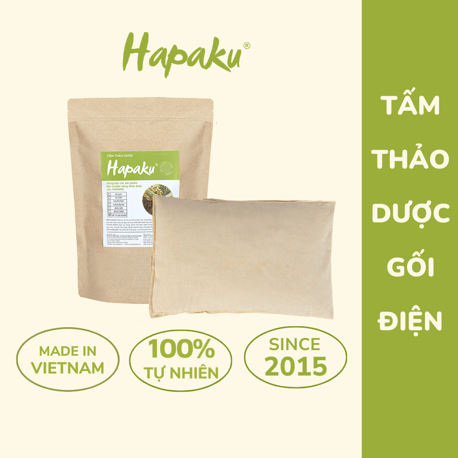 Tấm thảo dược thay thế của gối chườm cắm điện Hapaku