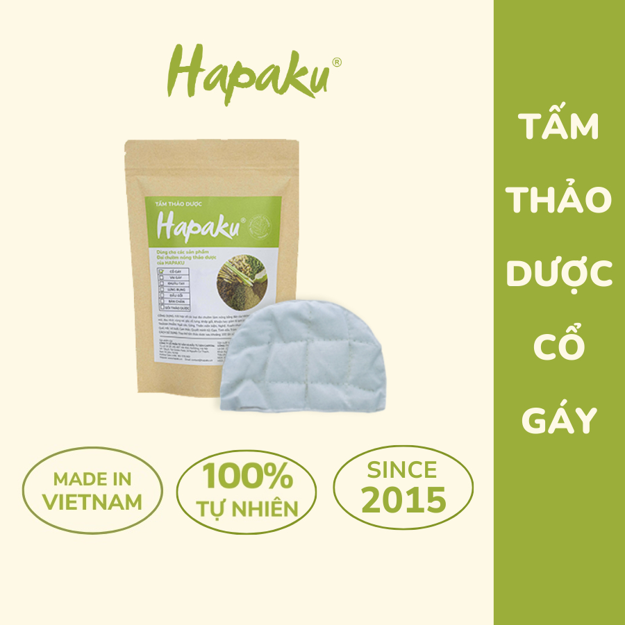 Tấm Thảo Dược Thay Thế Cho Đai Chườm Thảo Dược Cổ Làm Nóng Bằng Điện Hapaku