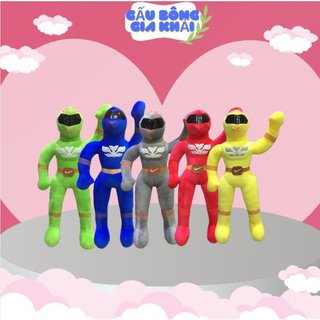 Gấu bông siêu nhân gao anh hùng 5 màu,có 3 size tha hồ lựa chọn