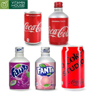 Coca-Cola/ Fanta Nhật Chai nhôm nhiều phiên bản